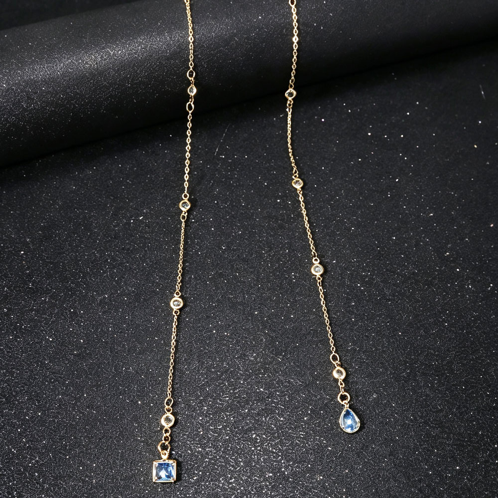 新しいファッショナブルでエレガントなネックレス、バックチェー - Body Jewelry Necklace のレビューと価格